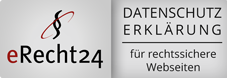 e-recht24 Datenschutzerklärung Banner